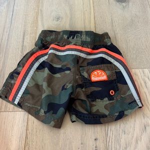 Boys Sundek Bathing suit camo size 4